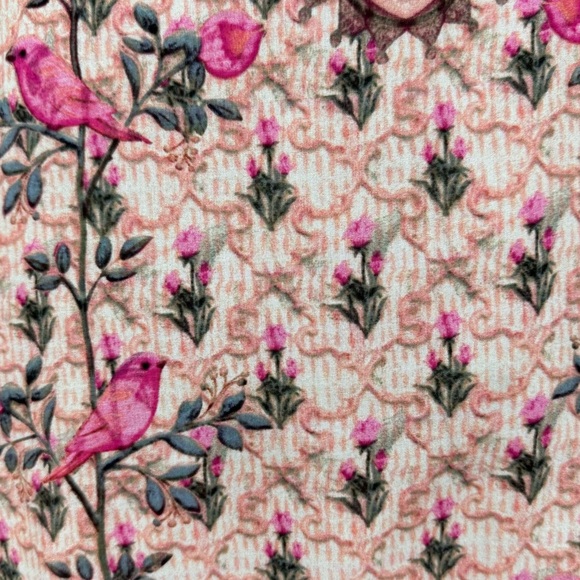 Tolani Collection Narissa Beige Pink Floral Tunic Kimono Top Large Petite, NWT - Picture 8 of 9